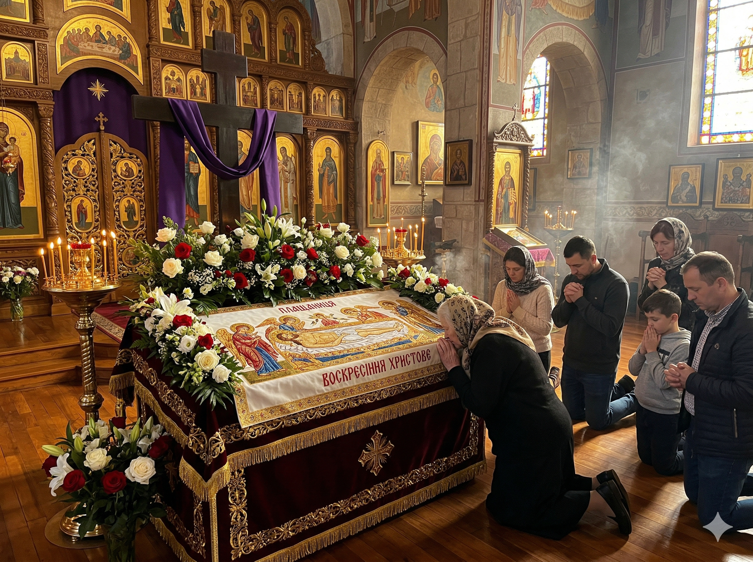 Adoración de la Santa Sábana