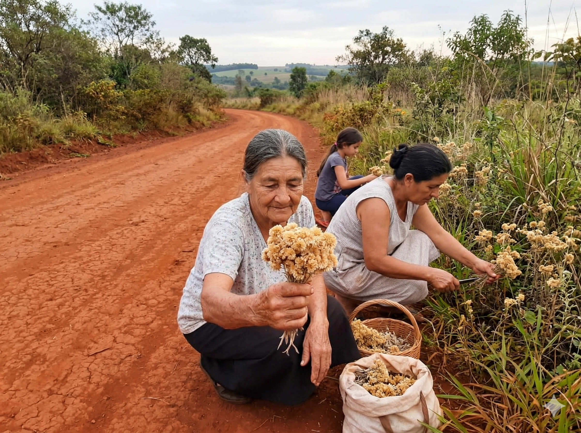 Recolección de Marcelita en Misiones